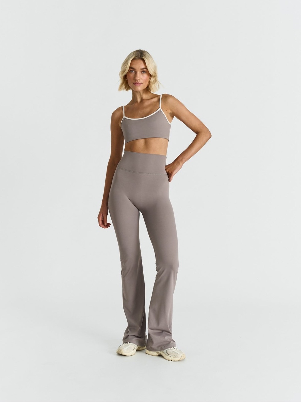 NWT Sisterly Tribe Flared Leggings